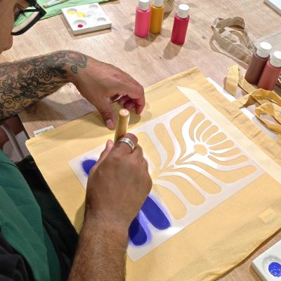 Taller de estampado textil en ToteBag