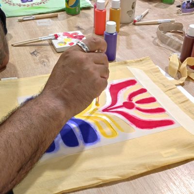 Taller de estampado textil en ToteBag